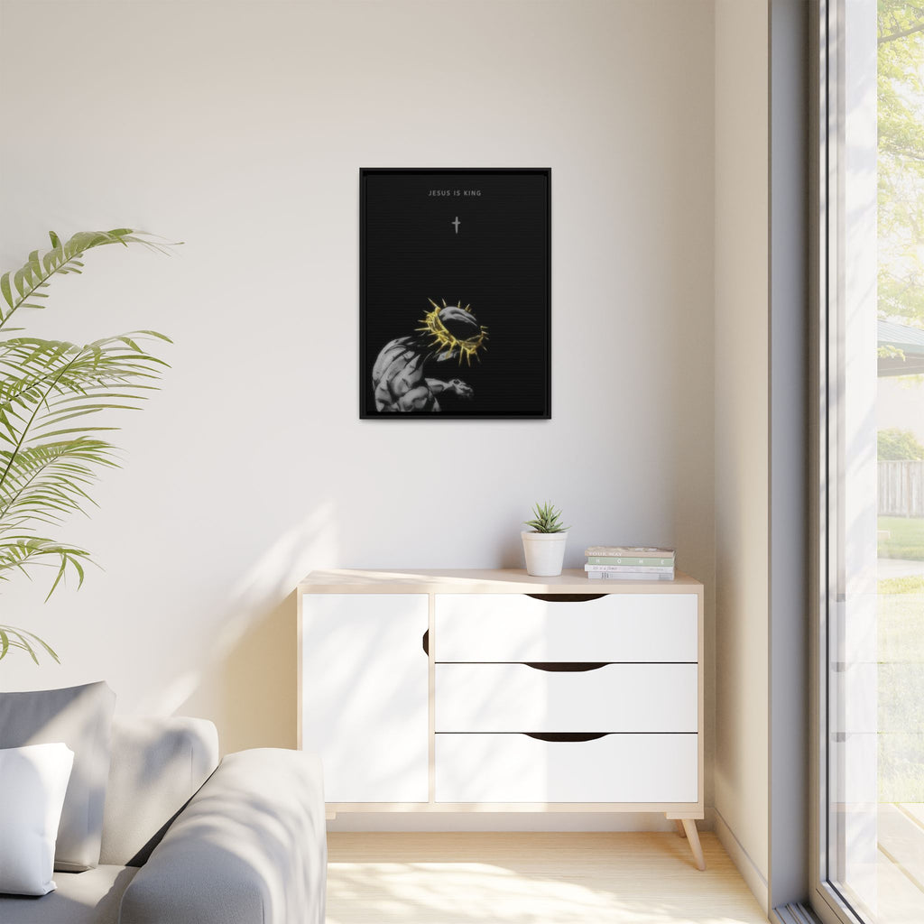 Jesus Is King Framed