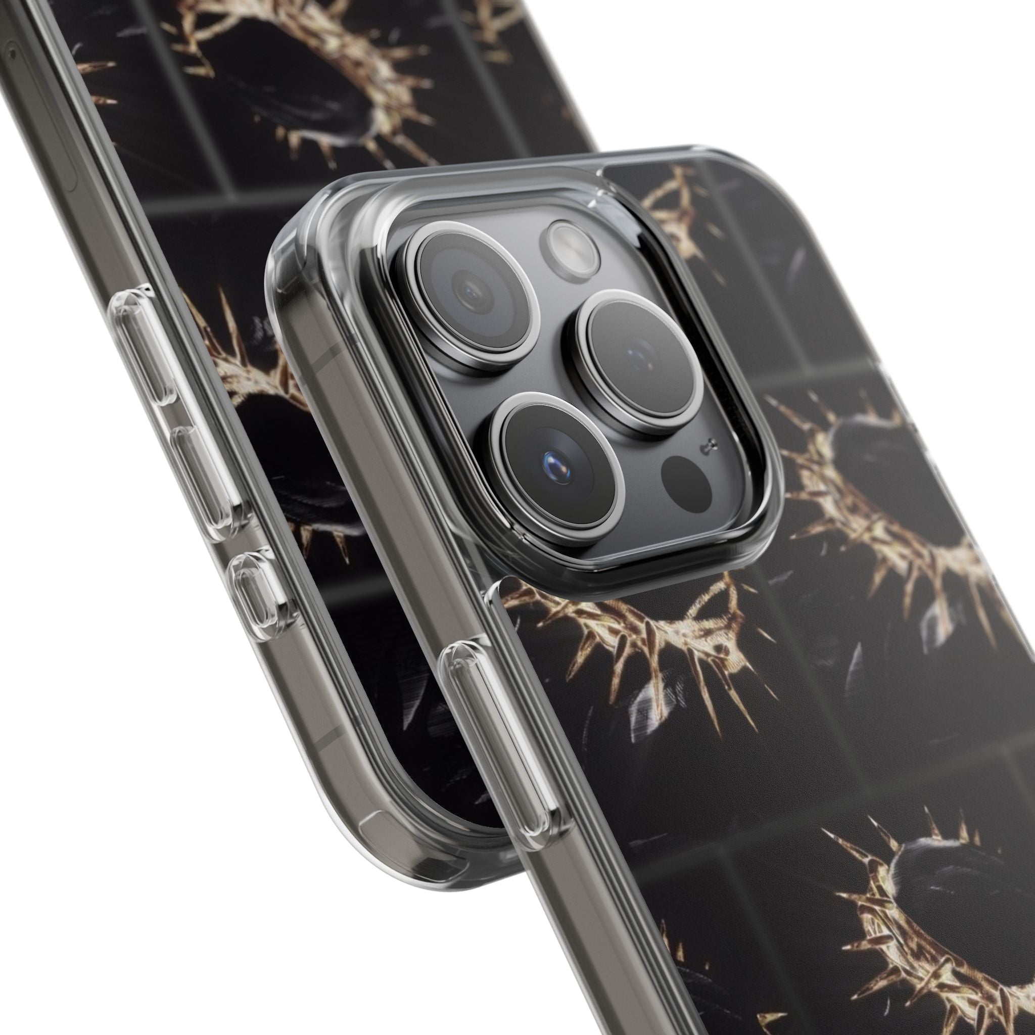 Flexi Phone Cases - Resilient Dual-layer Yeshua (Jesus) Crown of Thorns Design