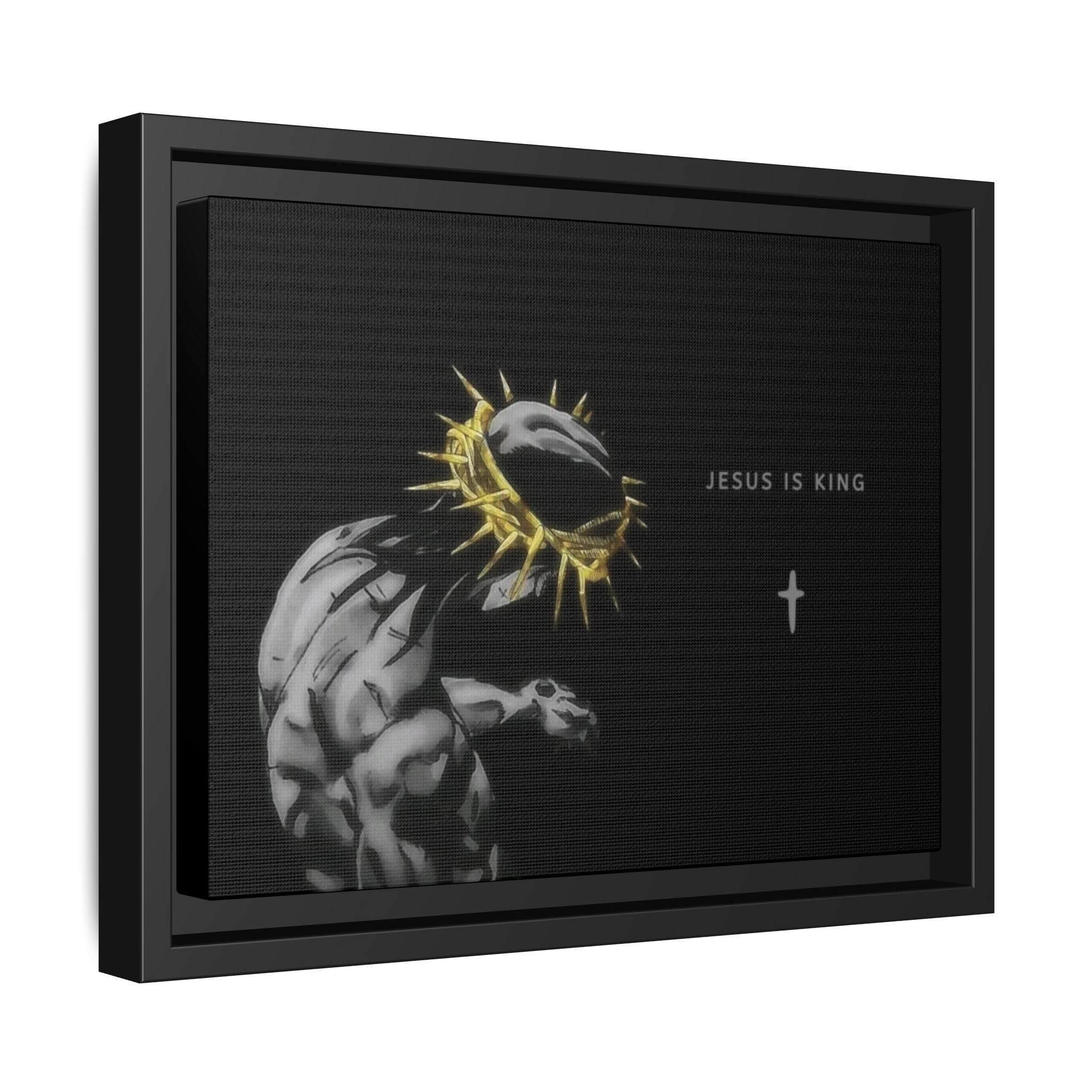 Jesus Is King Framed