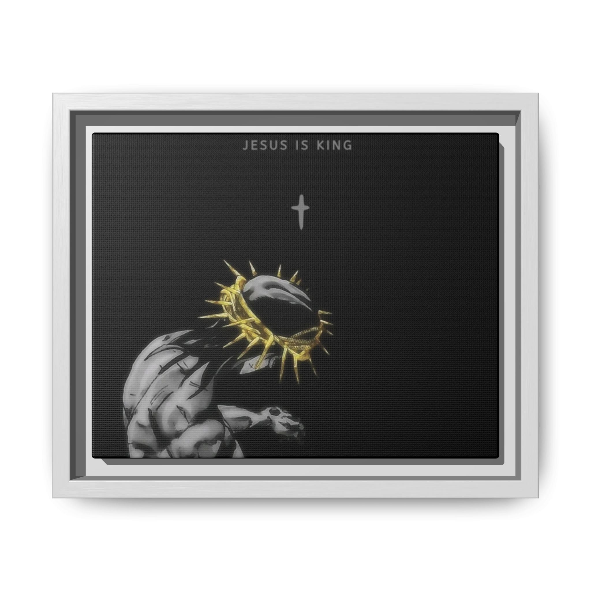 Jesus Is King Framed