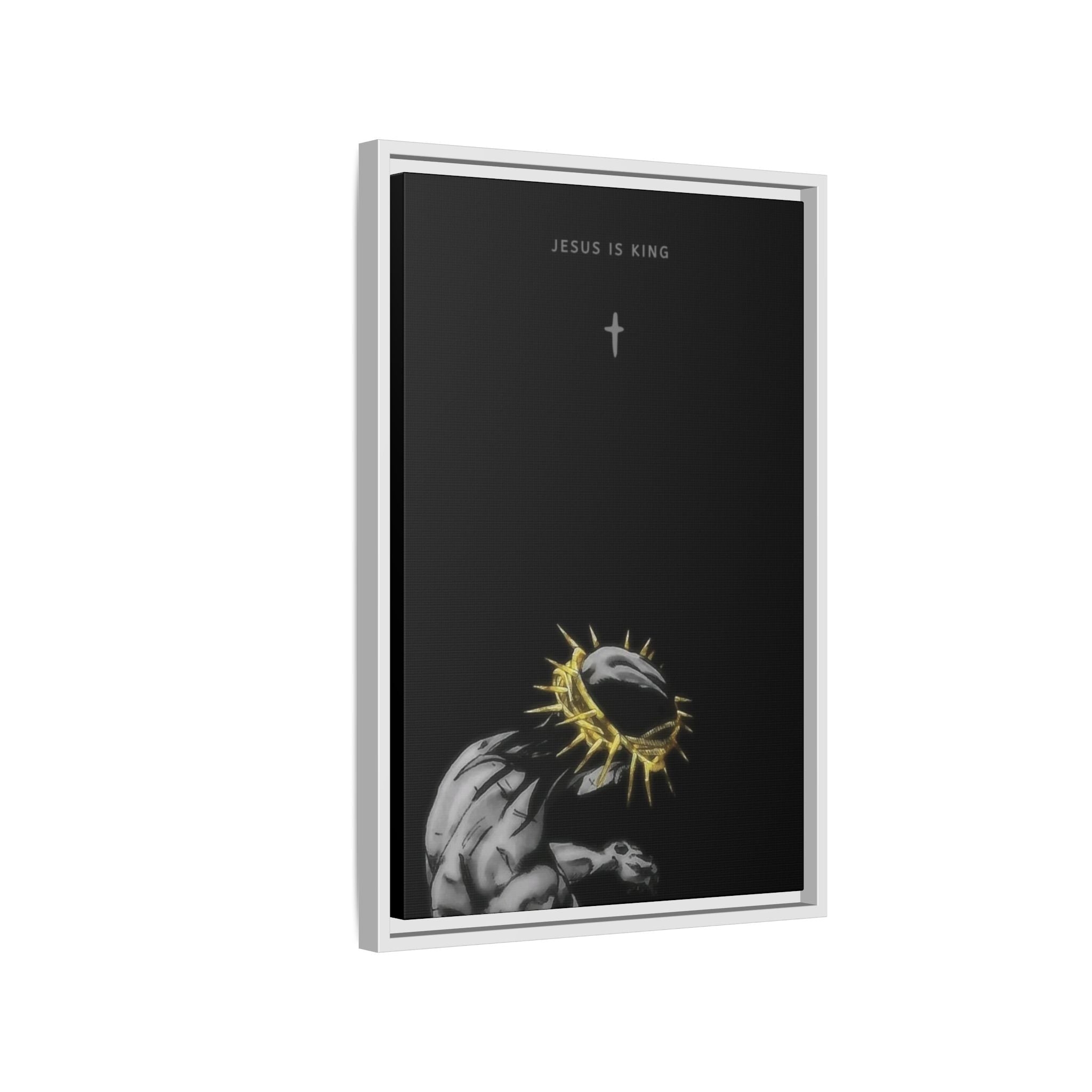 Jesus Is King Framed