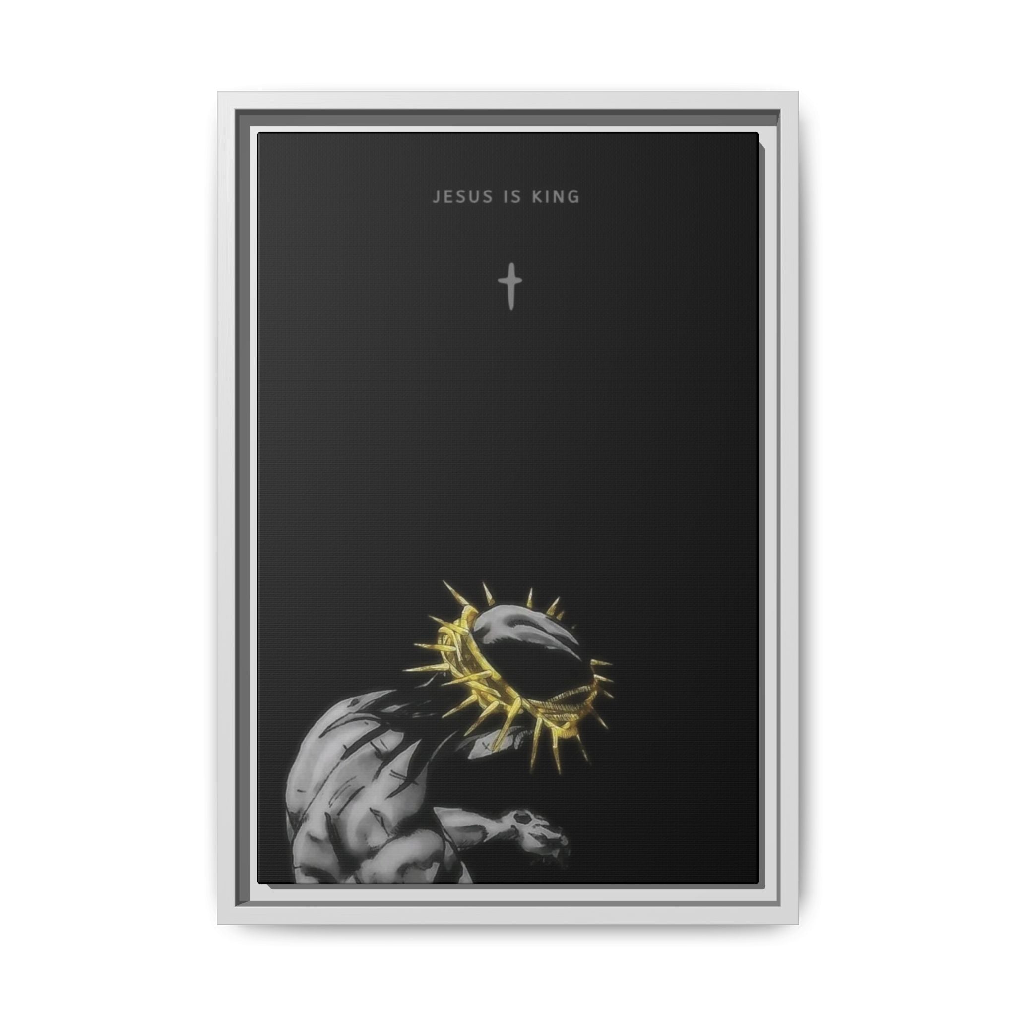 Jesus Is King Framed