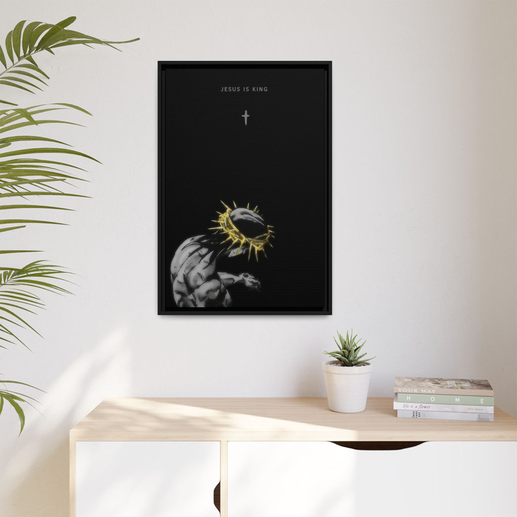 Jesus Is King Framed