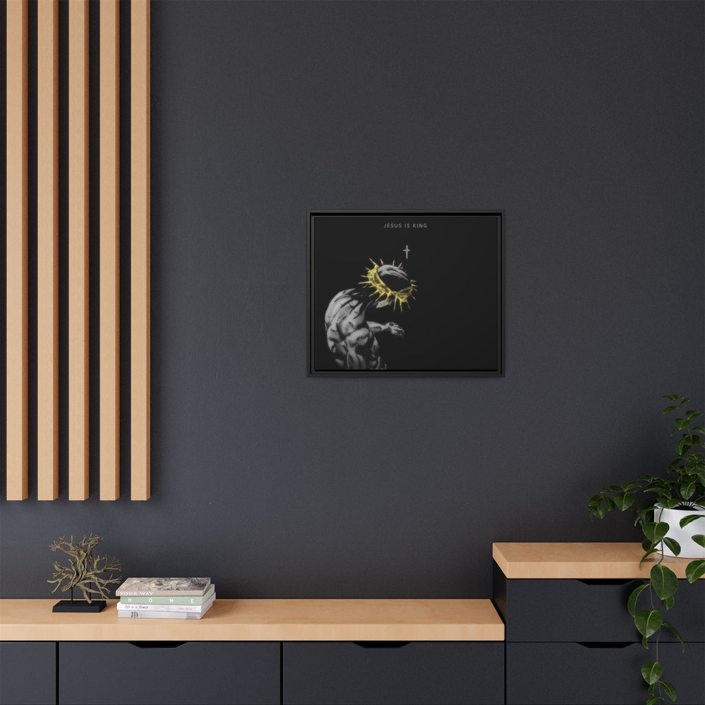 Jesus Is King Framed