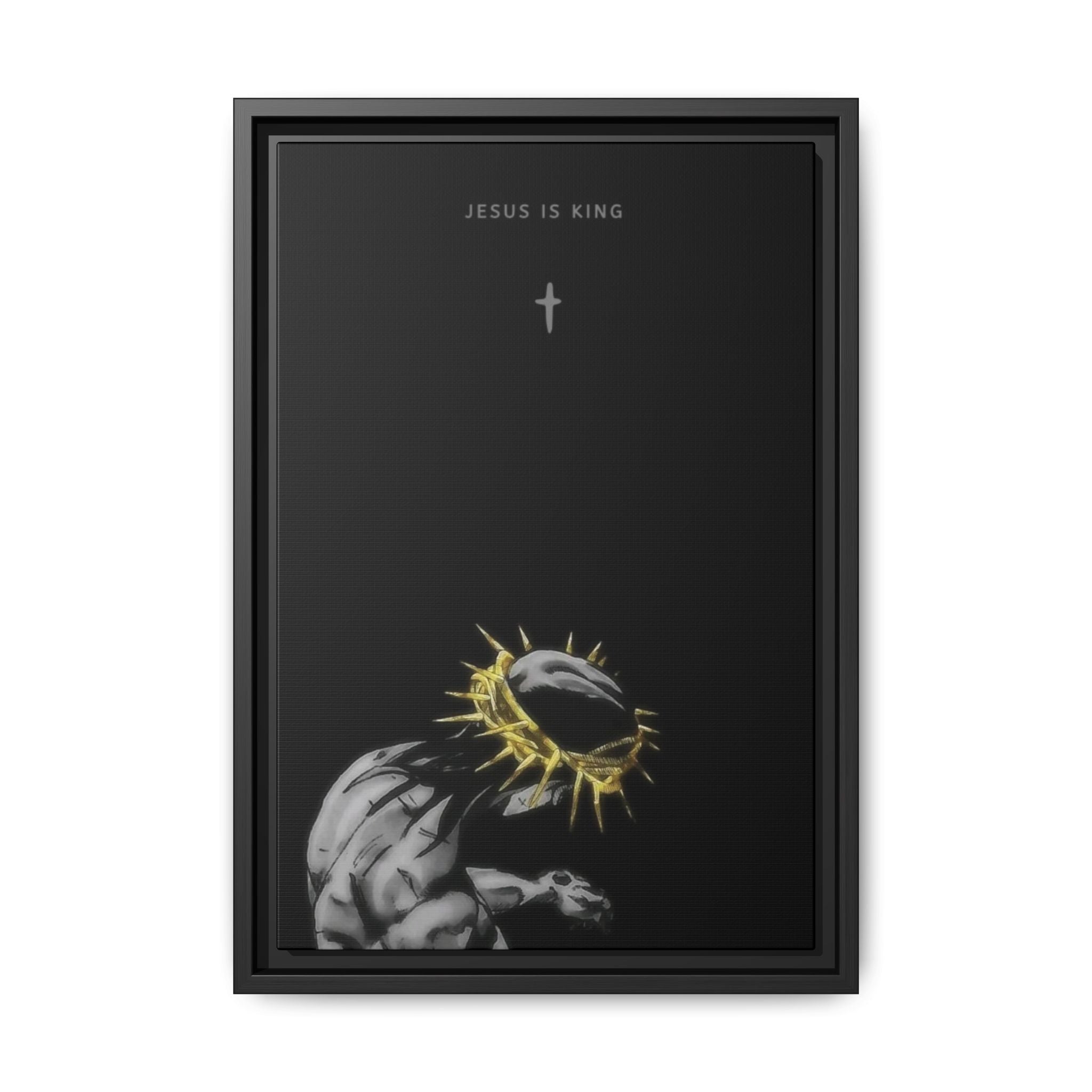 Jesus Is King Framed