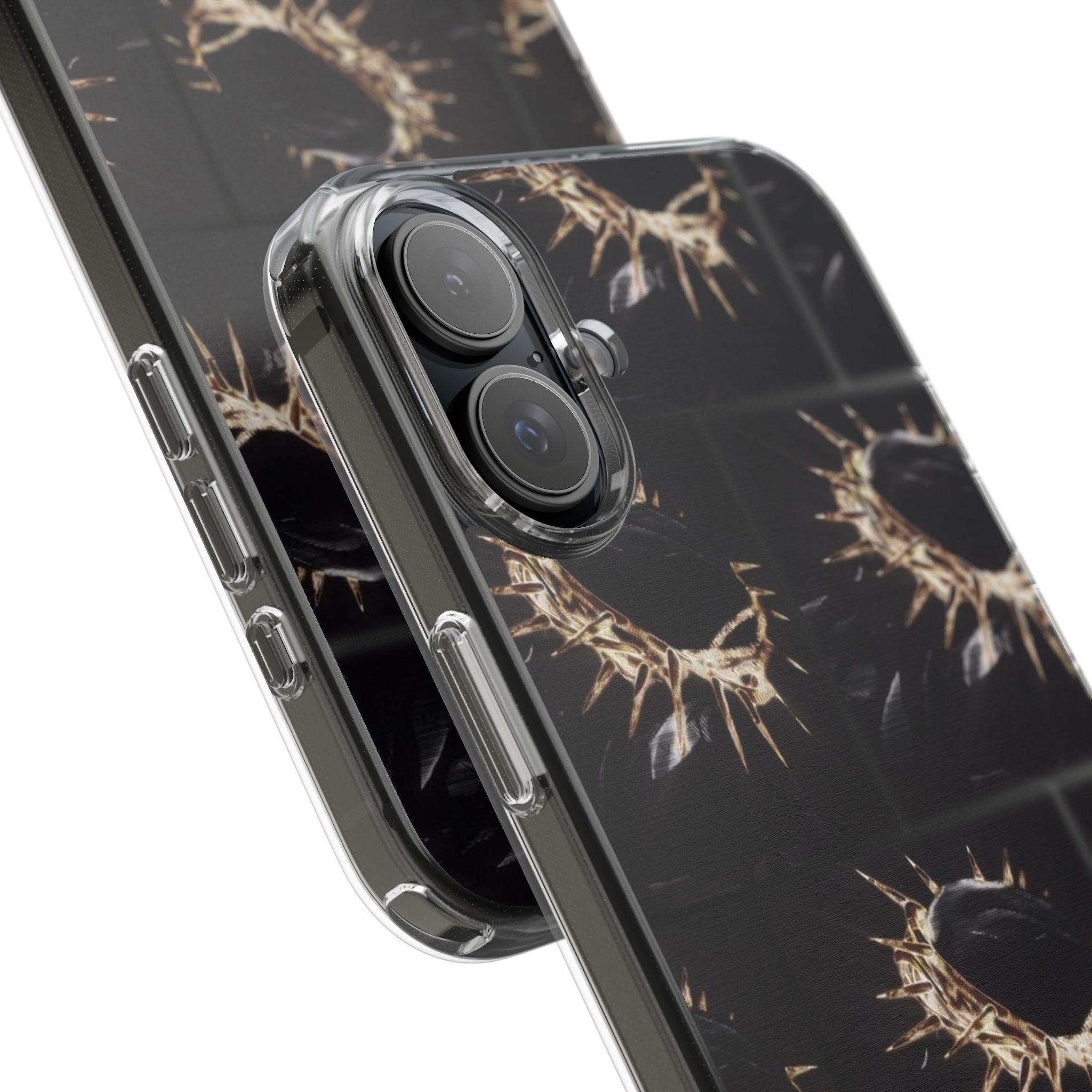 Flexi Phone Cases - Resilient Dual-layer Yeshua (Jesus) Crown of Thorns Design