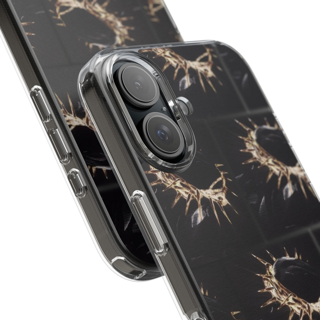 Flexi Phone Cases - Resilient Dual-layer Yeshua (Jesus) Crown of Thorns Design