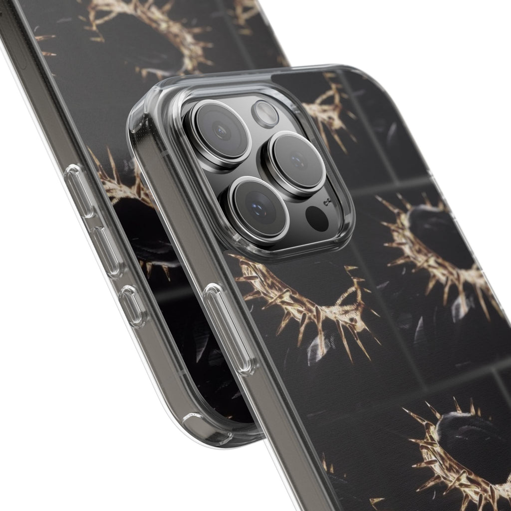Flexi Phone Cases - Resilient Dual-layer Yeshua (Jesus) Crown of Thorns Design