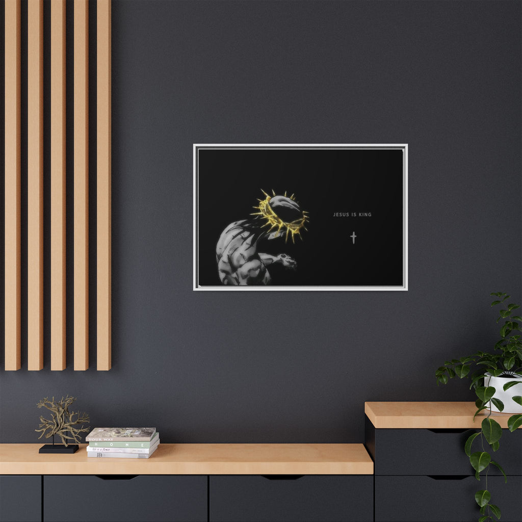 Jesus Is King Framed